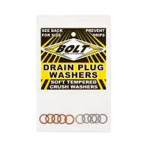 set of alu washers M10 under brake hose screws 10pcs