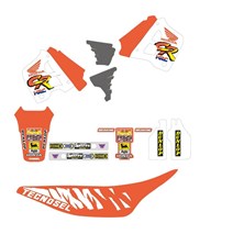 set of stickers + seat covers fits onHonda CR 125/250 90-92 Honda EU 1991