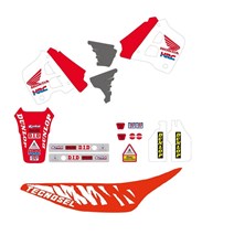 set of stickers + seat covers fits onHonda CR 125/250 90-92 Honda USA 1991