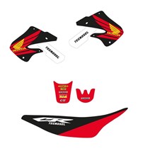 set of stickers+ seat covers fits onHonda CR125 98-99 CR250 97-99