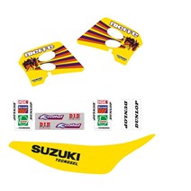 set of stickers + seat covers fits onRM 93-95 Team Suzuki 93