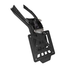 RT registration plate holder with Led light fits onKTM EXC/F 20-23