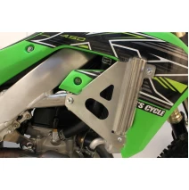 Works Connection radiator braces fits on KXF 450 19-23 KXF 250 21-24