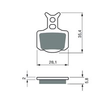 brake pads GOLDFREN 439 AD