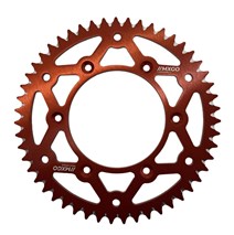 sprocket fits on KTM 49 teeth ALU (Dural) red