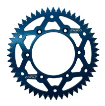 sprocket fits on YZ/YZF/WR/WRF 49 teeth ALU blue  
