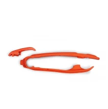 chain guide swingarm (front) including guide insert (lollipop) fits on HQ TC/FC 23-, KTM SX/SXF/XC/XCF 23