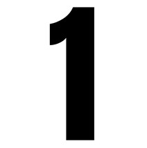 Numbers Little FIM 15 CM 1