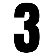 Numbers Little FIM 15 CM 3