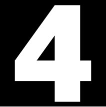 Numbers Little USA 10 CM 4