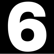 Numbers Little USA 10 CM 6/9