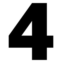 Numbers Little USA 15 CM 4