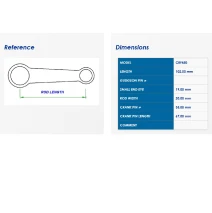 Connecting rod kit for HONDA CRF 450 17-24