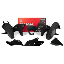 6 pieces plastic set fits GasGas EC/ECF 21-23 black   