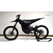Plastic kit and seat fit on SUR-RON Light Bee