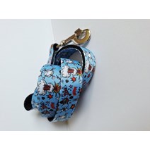 dog leash - Comics length 1.5 m/width 25 mm blue       