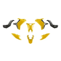 T7 Revolution plastic kit Rtech for Yamaha Tenere 700 25-26 yellow/black