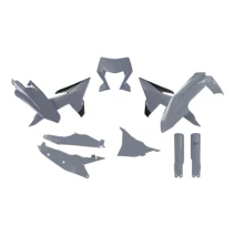 7-piece plastic kit Rtech for KTM EXC/F 2026 grey