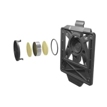 Integra E2F license plate frame with GPS tracker compartment