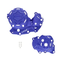 Clutch and ignition cover ACERBIS for Yamaha YZF450 26 blue