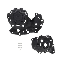 Clutch and ignition cover ACERBIS for Yamaha YZF450 26 black