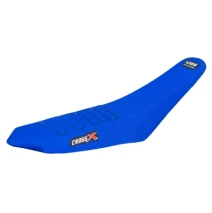 Seat cover CROSSX RACING for CRF450 21-26, CRF250 22-26 UGS WAVE blue