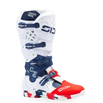 SIDI CROSSAIR X Motocross Boots White/Blue/Red