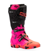 SIDI CROSSAIR X Motocross Boots in Messy Coral