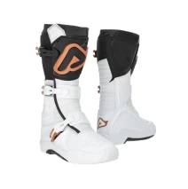 Acerbis X-Team 2.0 Motocross Boots White/Brown