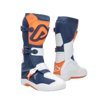 Acerbis X-Team 2.0 Motocross Boots Blue/Orange