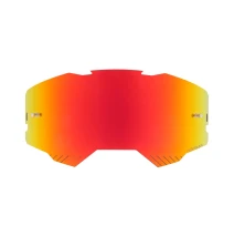 MIRROR LENS for Acerbis VULCAN goggles red
