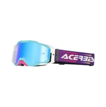 Acerbis VITRION MIRROR MX Goggle light blue/white