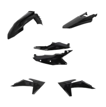 Small plastic set ACERBIS for KTM EXC 24-25, EXCF 24-25 black