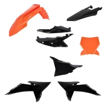 Plastic set ACERBIS without fork protectors for KTM SX 25-26, SXF 25-26
