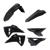 Small set of ACERBIS plastics for Honda CRF250 25-27, CRF450 25-26 black