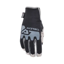 Motocross gloves ACERBIS MX WP 2.0 black/grey