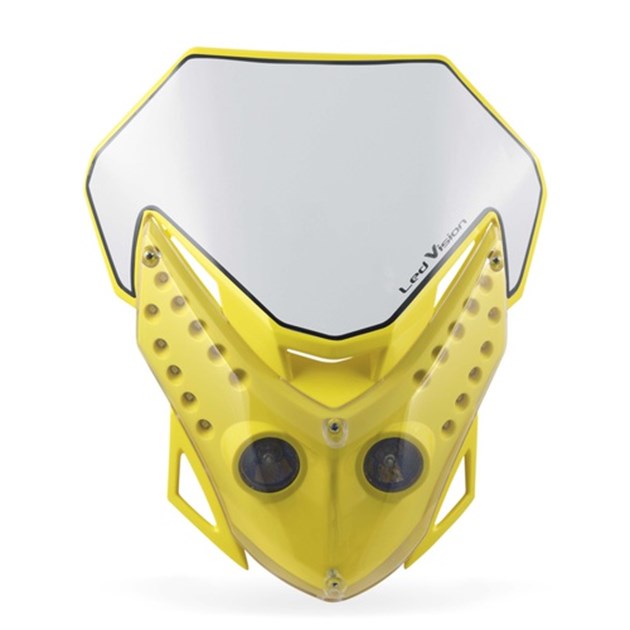 Acerbis mask with light LED Vision inhomologated