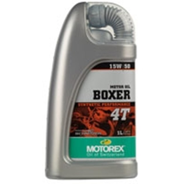 Motorex motor oil 4T BOXER 15W50 4LITS