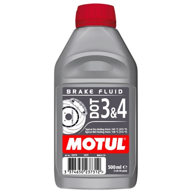 Motul Brake fluid DOT 3 & amp; 4 500ml